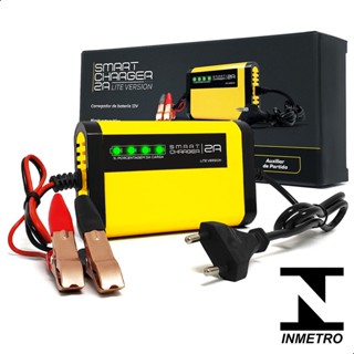 Carregador Smartcharger 2AH Lite Version Bivolt 110V a 220V Certificado Pelo Inmetro