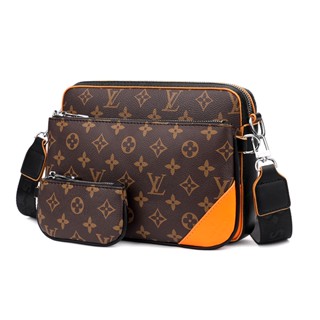 Moda Clássica Impressão Senhoras slung messenger bag Três Em Um Grande Capacidade
