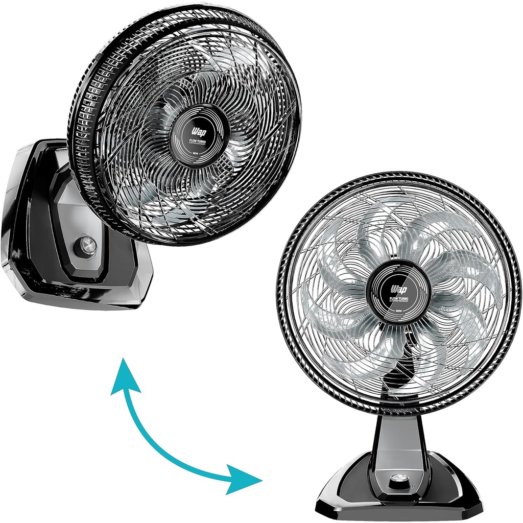 Ventilador WAP Parede/Mesa 50cm 2 em 1 Flow Turbo 127v/180w