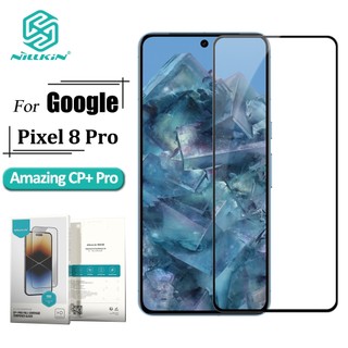 NILLKIN Vidro Temperado De Tela Cheia Para Google Pixel 8 Pro Anti-Riscos Impressão Digital Reflexo Protetor Explosão em Oferta na Shopee