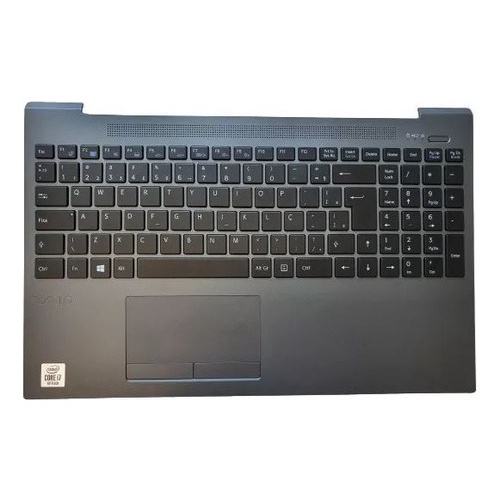 Carcaça Teclado Notebook Cp Vaio Vjfe51f11x Iluminado