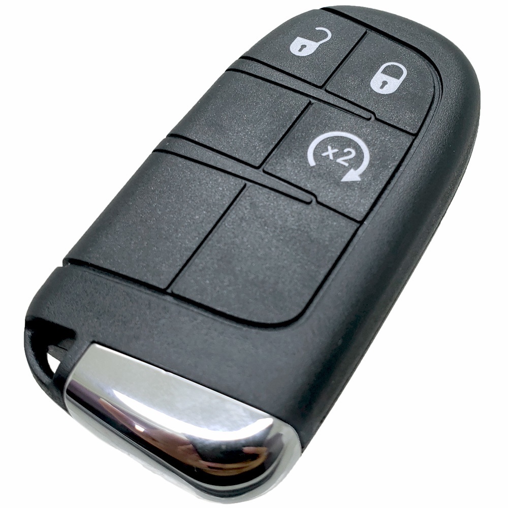 Carcaça Oca Chave Presença Keyless Jeep Compass 3 Botões