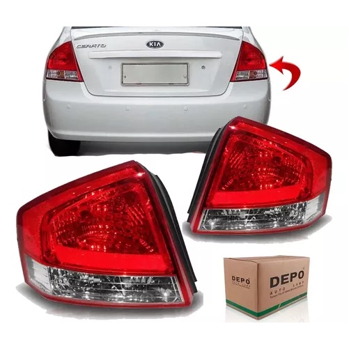 Lanterna Traseira Kia Cerato 2006 2007 2008 Depo