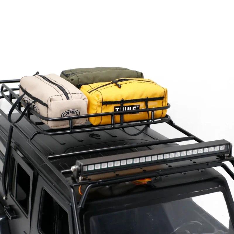 Bolsa de Réplicas de Carros RC Crawler 1/10, Decoração de Mini Modelos de Cena para Trxs TRX4 Defender TRX6 AXIAL SCX10