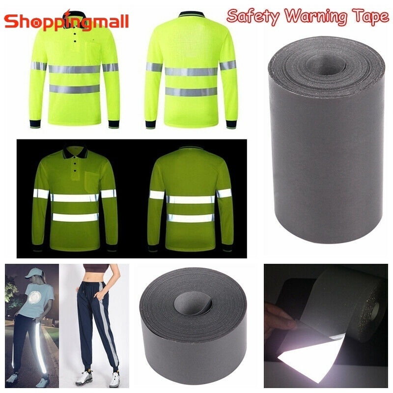 5M Película Refletiva De Transferência De Calor/Adesivo Refletor De Segurança De Ferro/Fita Adesiva Refletora Roupas De Bricolagem Sapatos De Estrada De Alerta Noturno em Oferta na Shopee