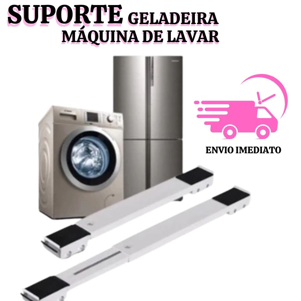 Suporte De Base Com Rodinha 1 PAR Para Geladeira Fogão Máquina De Lavar Base Carrinho até 200kg