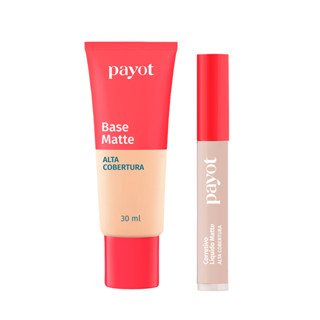 Kit Base  2.0 + Corretivo 1.5 Alta Cobertura Chérie Payot - 3 em Oferta na Shopee