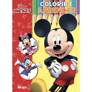 Colorir e Aprender Disney - A Casa do Mickey Mouse em Oferta na Shopee