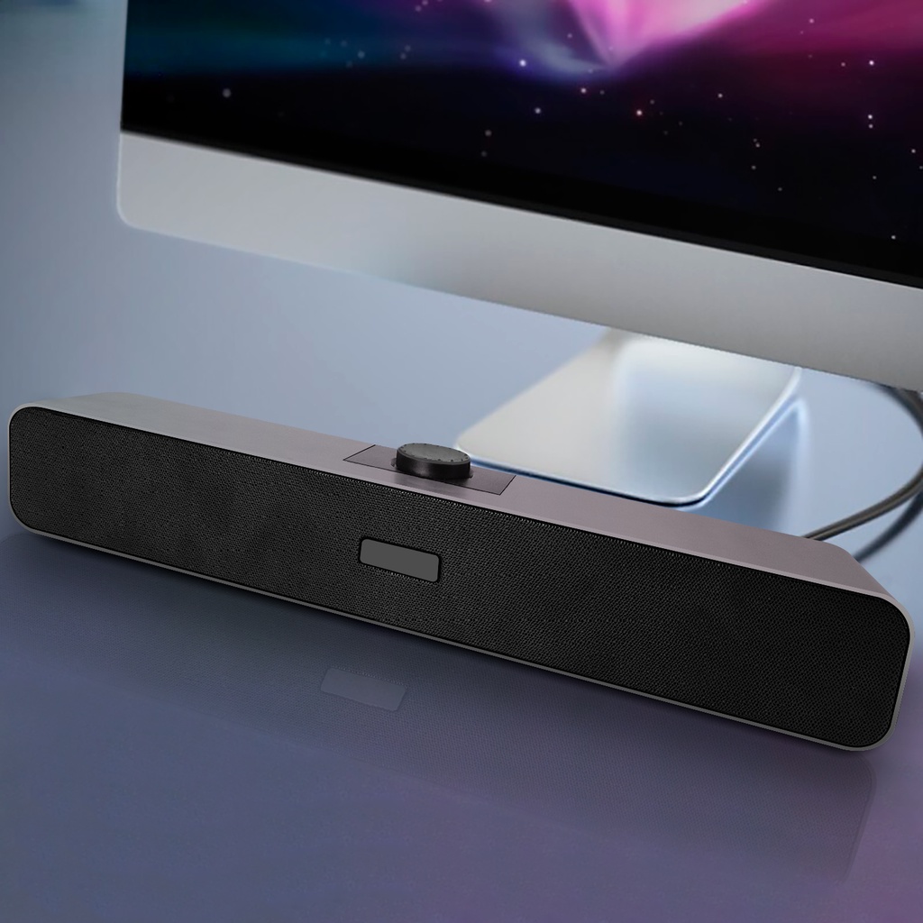 Caixa De Som Soundbar Tv Smart USB P2 Portátil Sound Estéreo Multimídia Celular Tablet Pc Note