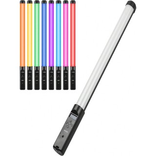 Bastão De Led Iluminação Luz Rgb E Branco Preenchimento Foto