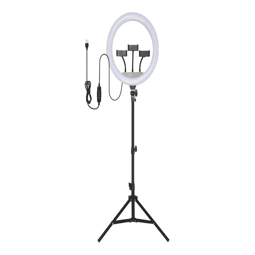 Ring Ligth Anel Luz 35,5 cm 14 Polegadas Make Fotos Com Tripe 2 Metros