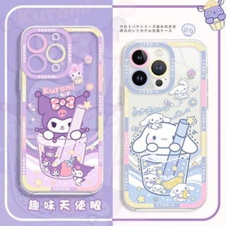Capa Capinha Case iphone 15 6 6s 6s 7 8 Plus 11 12 13 mini 14 Pro Max XR XS Caixa De Telefone Com anime kuromi Cinnamoroll