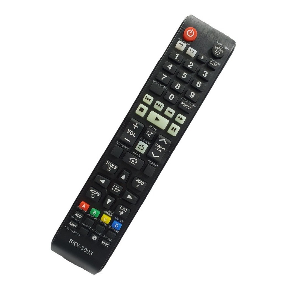 Controle remoto para Home Theater Blu-Ray Samsung Ht-f5505k. Ah59-02606a