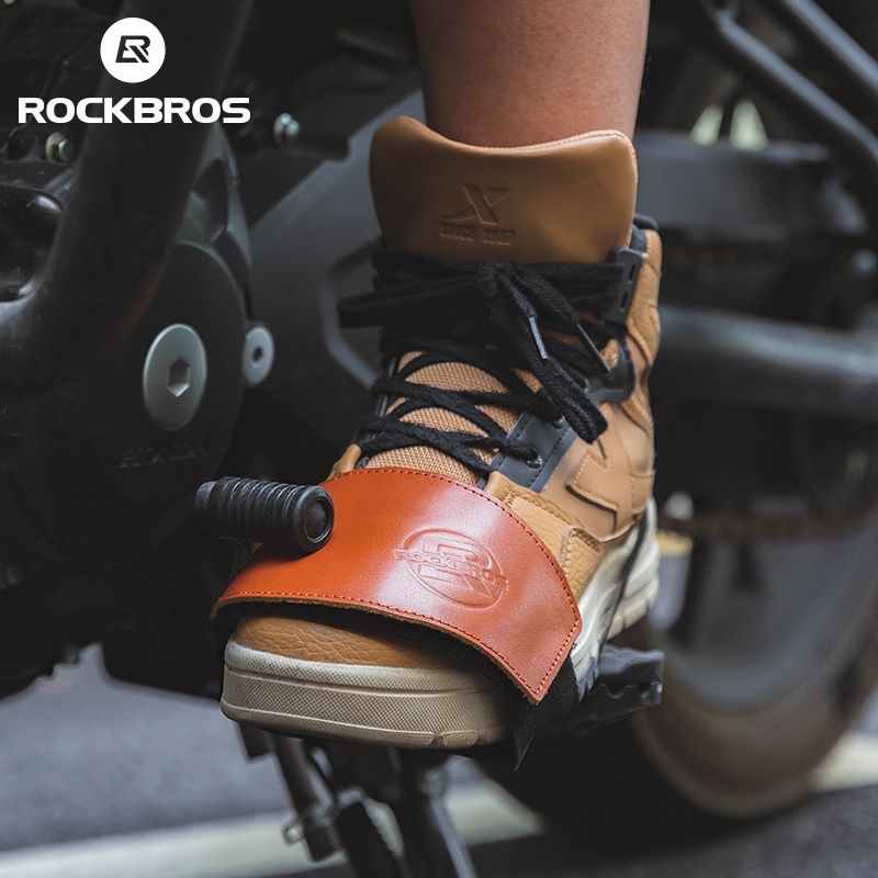 ROCKBROS Capa De Sapato De Motocicleta Mudança De Marcha Manga De Borracha Durabale Protetor Para Motociclismo Bota Antiderrapante em Oferta na Shopee