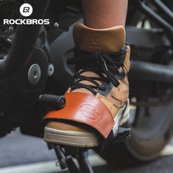 ROCKBROS Capa De Sapato De Motocicleta Mudança De Marcha Manga De Borracha Durabale Protetor Para Motociclismo Bota Antiderrapante