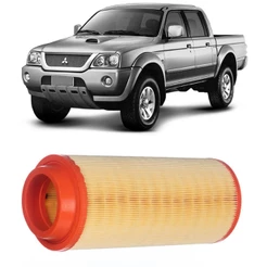Filtro Ar Mitsubishi L200 2.5 3.2 98 A 2009 Tecfil Ars7109