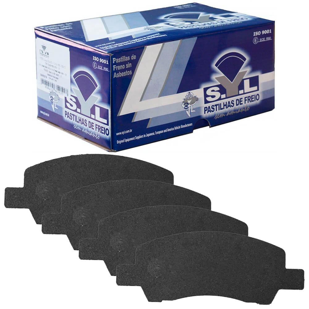 Kit Pastilha Freio Hyundai HB20 2020 a 2023 Dianteira SYL - Spare Parts and Accessories for Vehicles