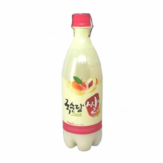 Vinho de Arroz Coreano Makgeolli 750ml - Pessego