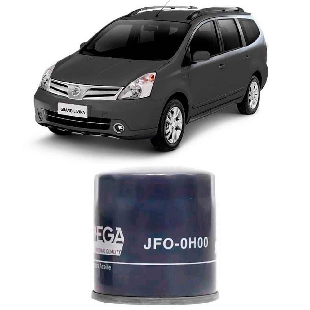 Filtro Óleo Nissan Grand Livina 1.8 2010 A 2014 Wega