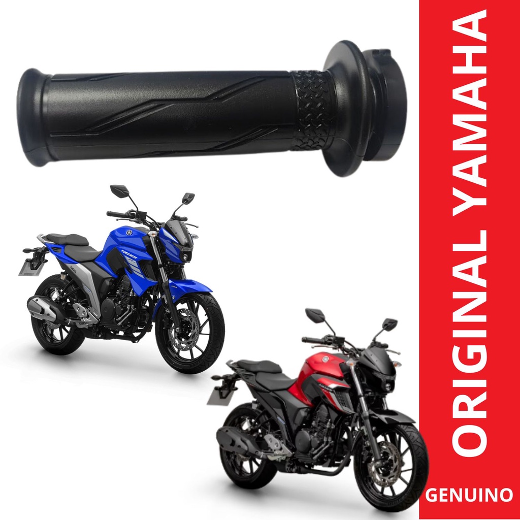 MANOPLA DIREITA ORIGINAL YAMAHA FZ25 FAZER 250 2018 ATÉ 2025