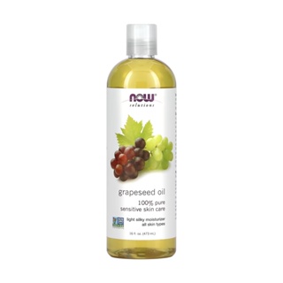 Óleo de Semente de Uva 473ml Now Foods Grapeseed Oil Puro em Oferta na Shopee