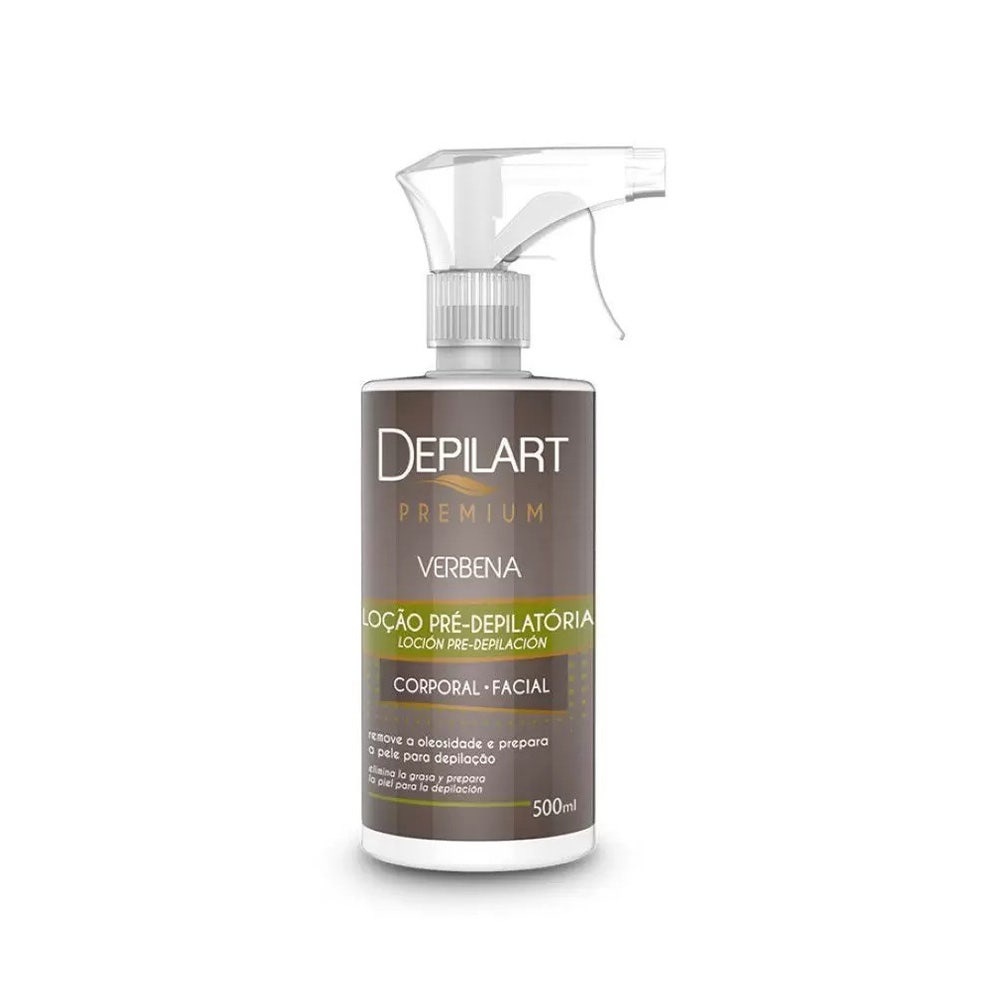 Loção Pré Depilatória Depilart Premium Verbena 500ml