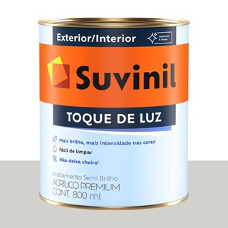 Tinta Acrílica Semi Brilho Suvinil Crômio 800 ml