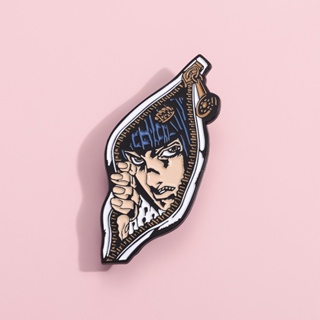 Anime Jojos Bizarre Adventure Pin Broches De Esmalte De Aventura Cartoon Jóias Presentes Para Amigos Fãs em Oferta na Shopee