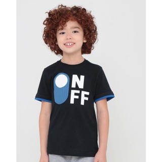 Camiseta Infantil Estampa Game Preta