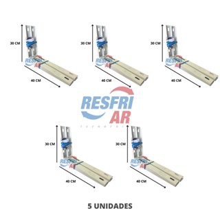 Kit 5 Suportes Ar Condicionado Split De 7/12 Btus 40cm