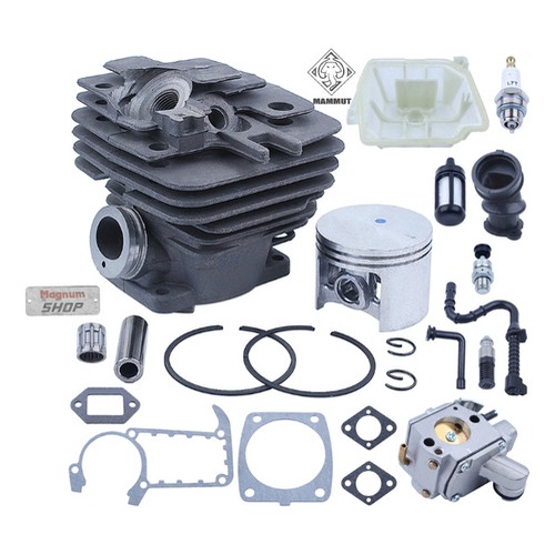 Kit Cilindro Pistão Válvula  Motosserra  Ms361 Ms 361