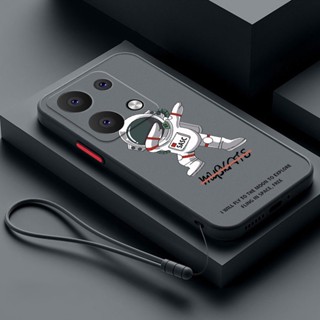 Xiaomi poco X6 Pro M6 X6Pro X5 5G Caixa Transparente Translúcida Astronauta De Capa Dura Traseira Fosco PC De Telefone
