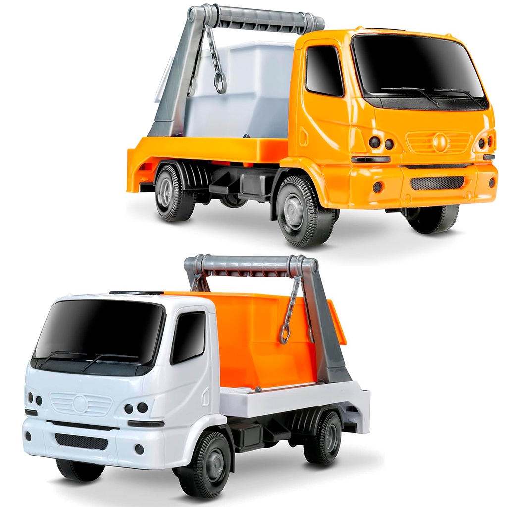 Caminhão de Brinquedo Entulho Caçamba Baculante Carrinho
