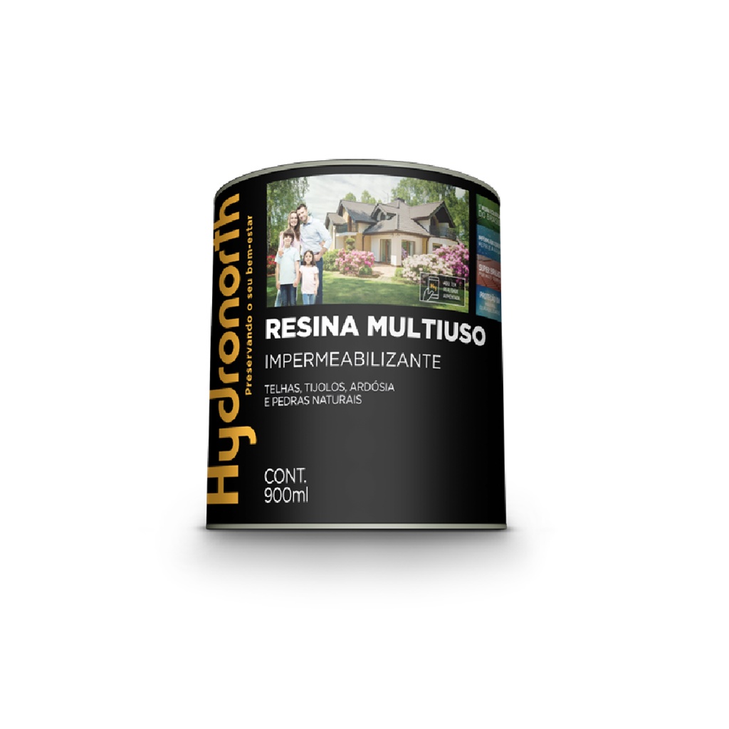 Resina Acrílica Multiuso Solvente 900ml Hydronorth - Home & Living