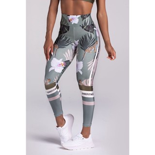 Calça Legging Academia estampa localizada Galapagos- ONEFITNESS