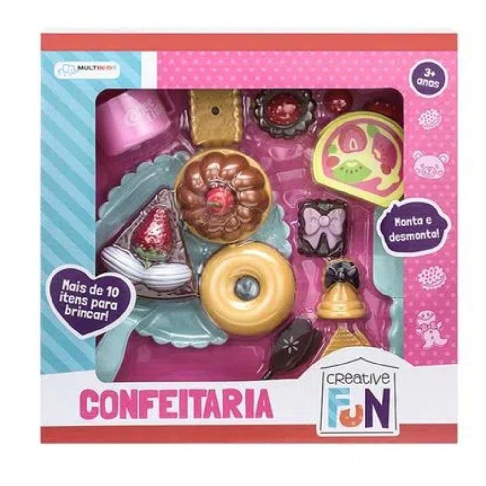 Creative Fun Confeitaria Multikids - BR602 em Oferta na Shopee