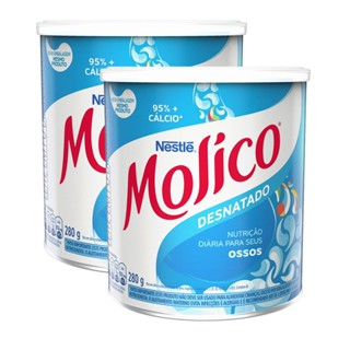 Molico Desnatado Lata 280g | Kit com duas unidades