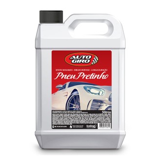 Pneu Pretinho Brilho Molhado Auto Giro - 5 Litros
