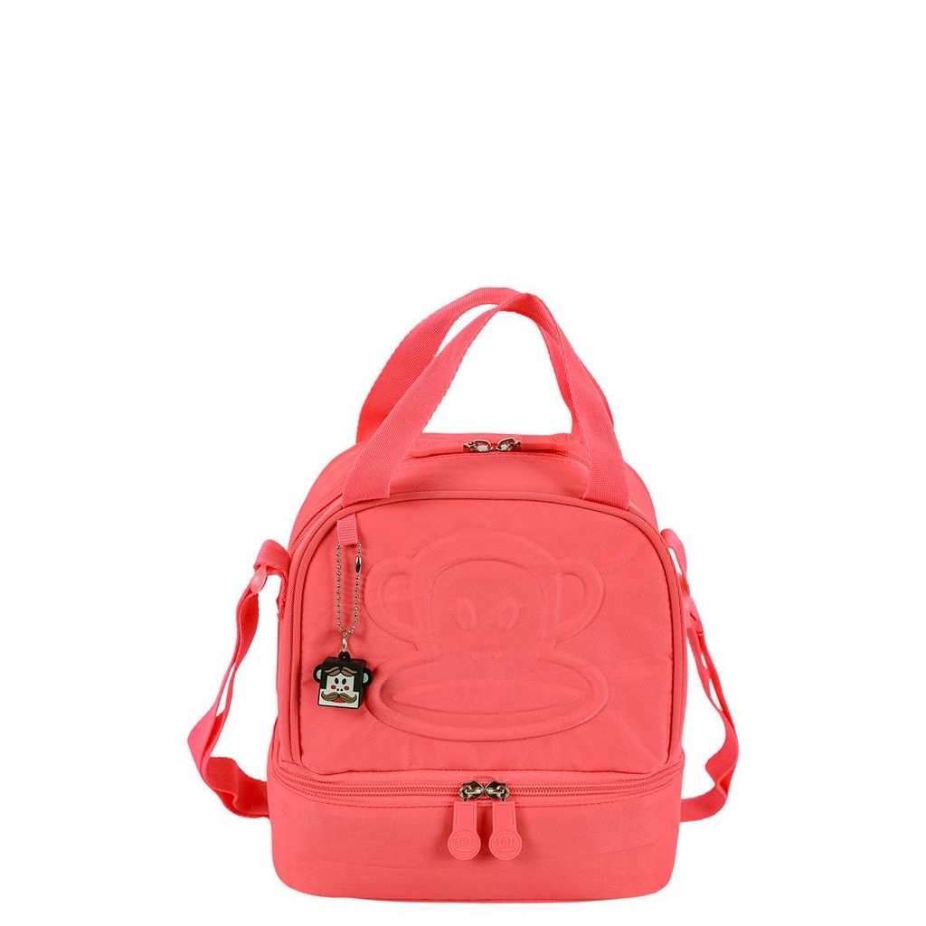 Lancheira 2 Compartimentos Paul Frank T03 - Neon Papaya