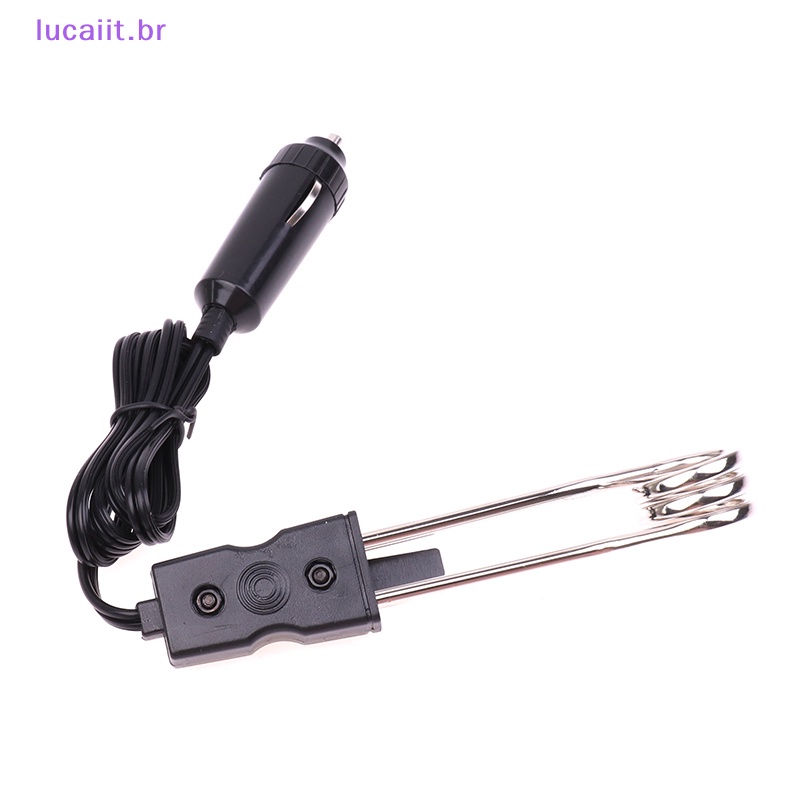 Lucaiiit Novo Mini Aquecedor De Água Instantâneo Para Carros Elétricos Portáteis 12/24V EU UK Plug For Travel BR