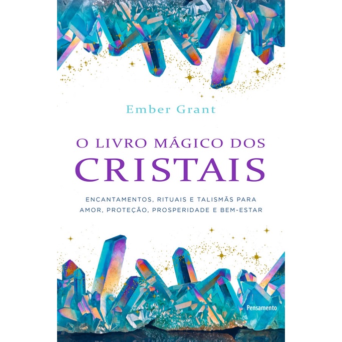 O LIVRO MÁGICO DOS CRISTAIS em Oferta na Shopee