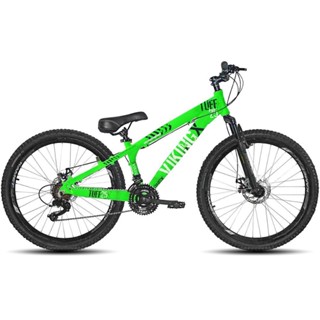 Bicicleta Freeride Viking Aro 26 Alumínio Freios A Disco 21 Marchas