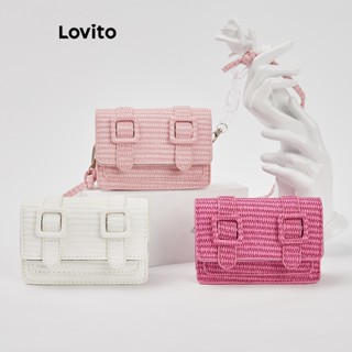 Lovito Bolsa Transversal Lisa Básica L66AD033 (Rosa Choque/Branca/Rosa)