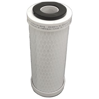 Filtro Refil Carbon Block 7 De Encaixe Com Carvão Ativado