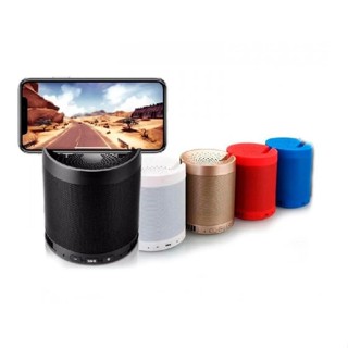 Caixa de Som Caixinha Portatil Bluetooth Radio Mp3 FM usb com suporte celular