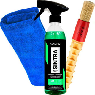 KIT SINTRA FAST LIMPADOR + PINCEL DE LIMPEZA + PANO VONIXX em Oferta na Shopee