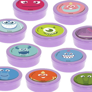 Latinha Lembrancinha Festa Monstros SA - 8cm - 20 unidades - Lilás - Rizzo em Oferta na Shopee