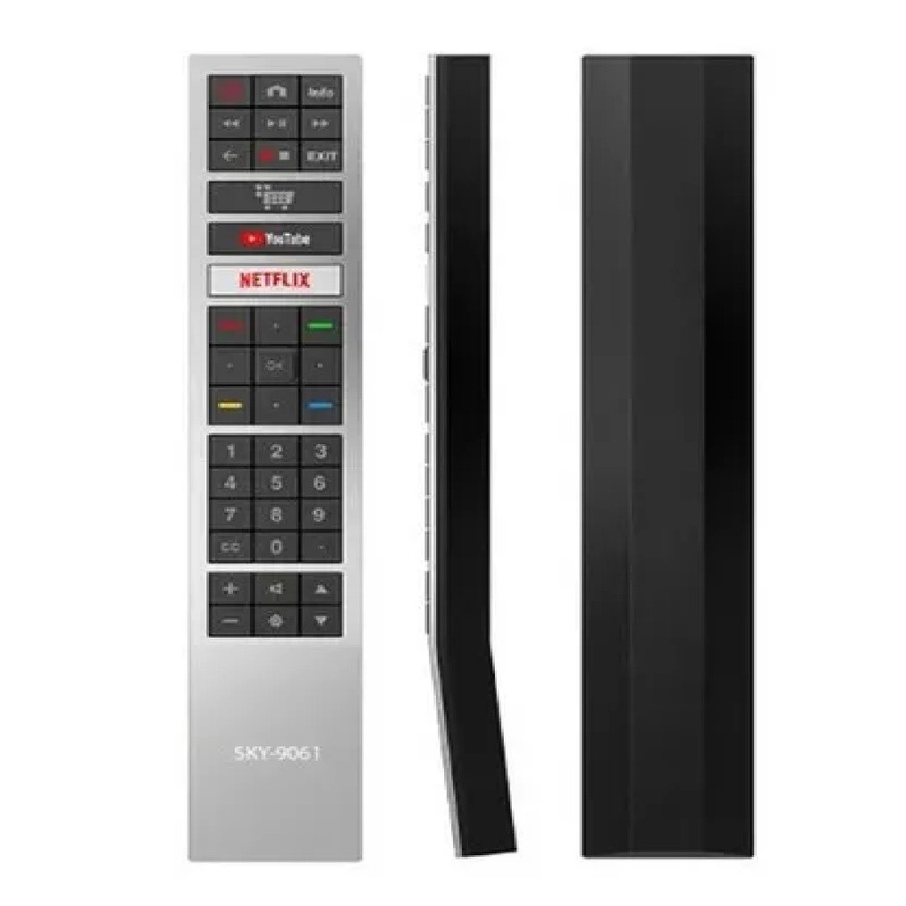 Controle Remoto Compatível Tv Aoc Led Smart 4K Com Botões Youtube Netflix