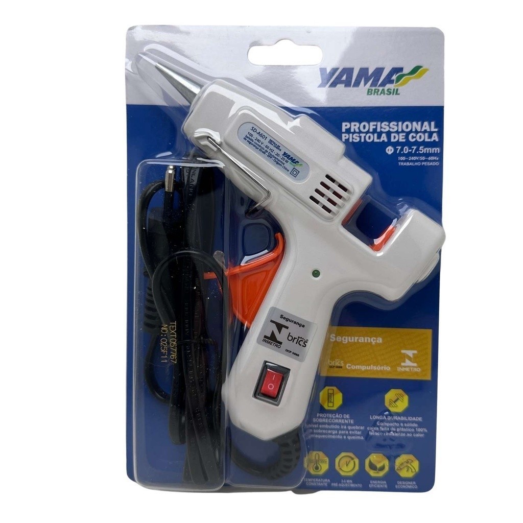 Pistola Cola Quente Bastão Fino 20w (Yama) em Oferta na Shopee