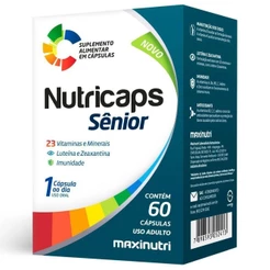 Nutricaps Sênior 60 Cápsulas - Maxinutri